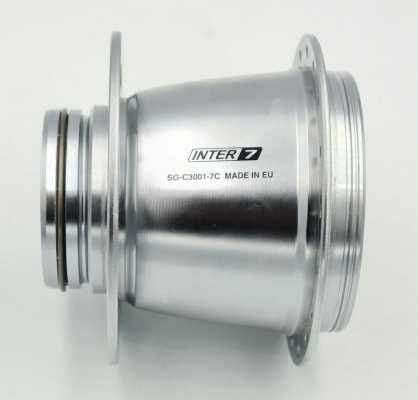 КОРПУС (СТАКАН) ВТУЛКИ SHIMANO NEXUS INTER 7 SG-C3001-7C СЕРЕБРЯНЫЙ